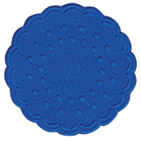 Tassenuntersetzer  - Ø 7,5 cm, blau, 25 Stück