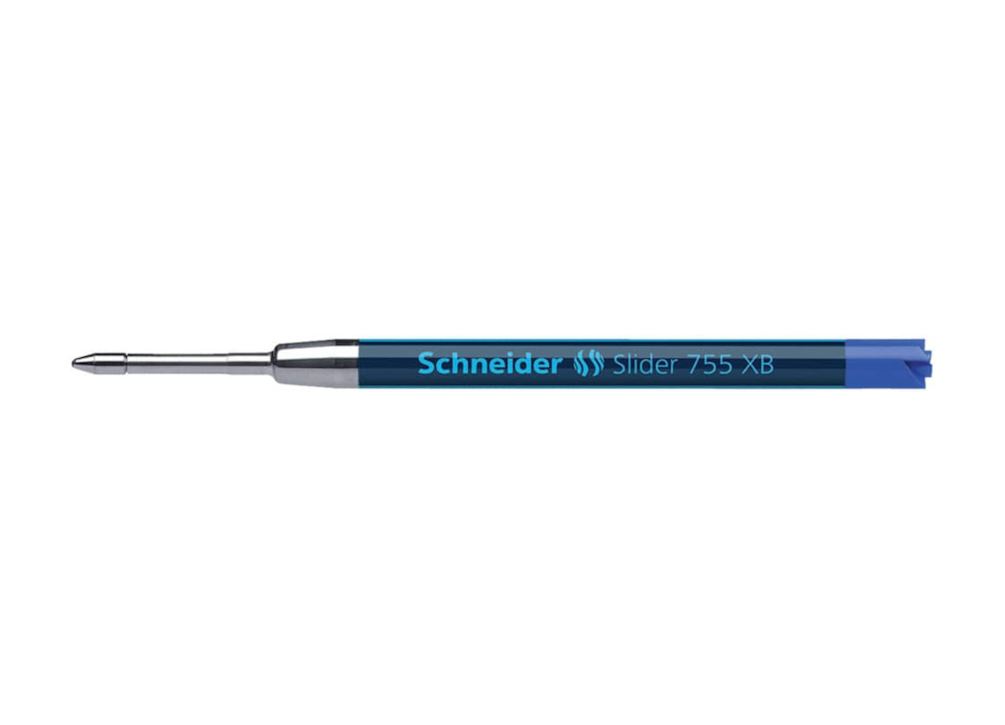 Bild 1 Kugelschreiber Großraummine Slider 755 - XB, blau (dokumentenecht)