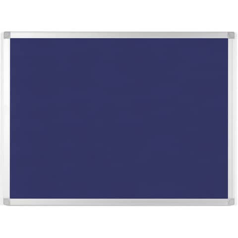 Pinntafel Filz - 120 x 180 cm, blau