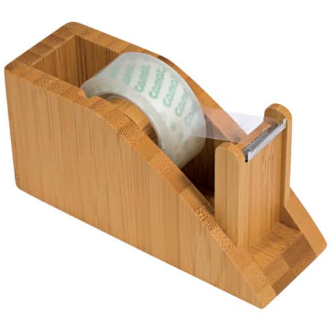 Tischabroller für Klebefilm - Bambus