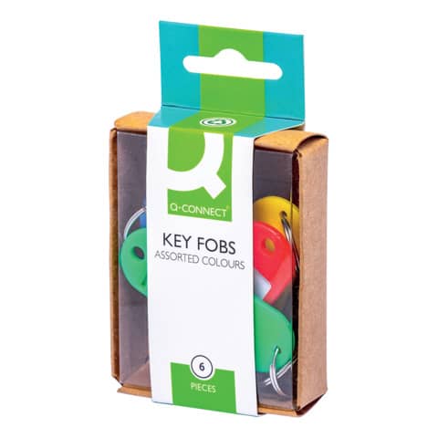 Schlüsselanhänger - 6 Stück sortiert