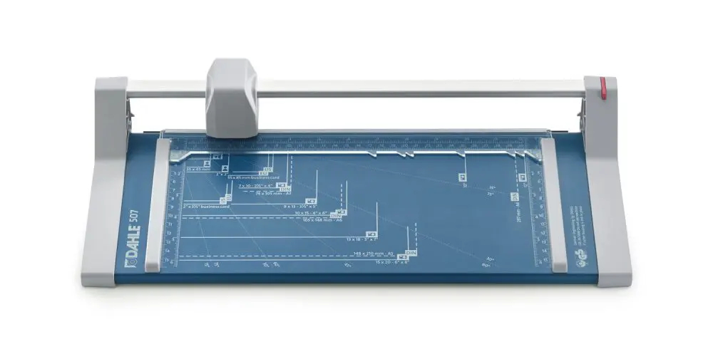 Rollen-Schneidemaschine 507 - Schnittlänge 320 mm, blau