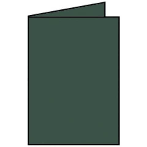 Coloretti Doppelkarte - B6 hoch, 5 Stück, forest