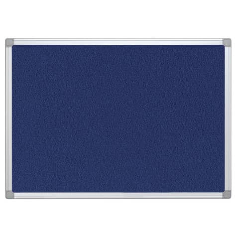 Pinntafel Filz - 90 x 60 cm, blau