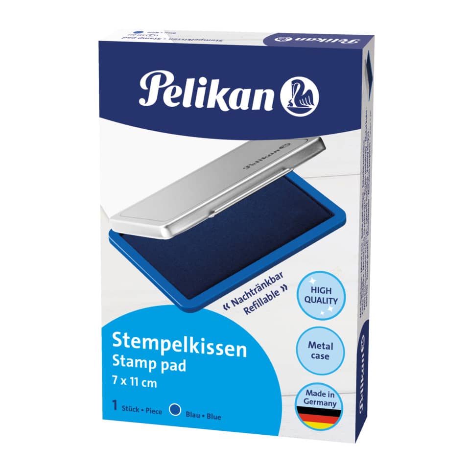 Bild 3 Pelikan Stempelkissen 2 331017 Metall 11x7cm blau