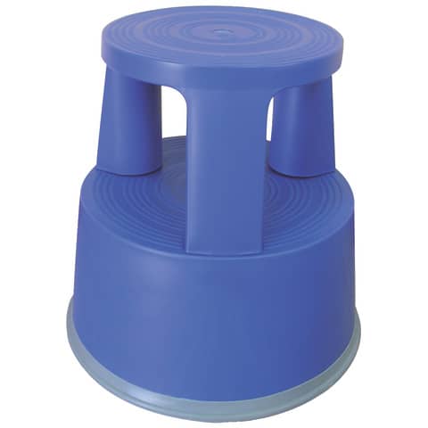 Rollhocker aus Kunststoff - Gewicht 2,9 kg, blau